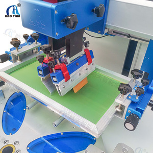 Machine de sérigraphie Haotian P-1525P4 entièrement automatique pour surface plane, couleur unique, AC 220 V - Product Image 2