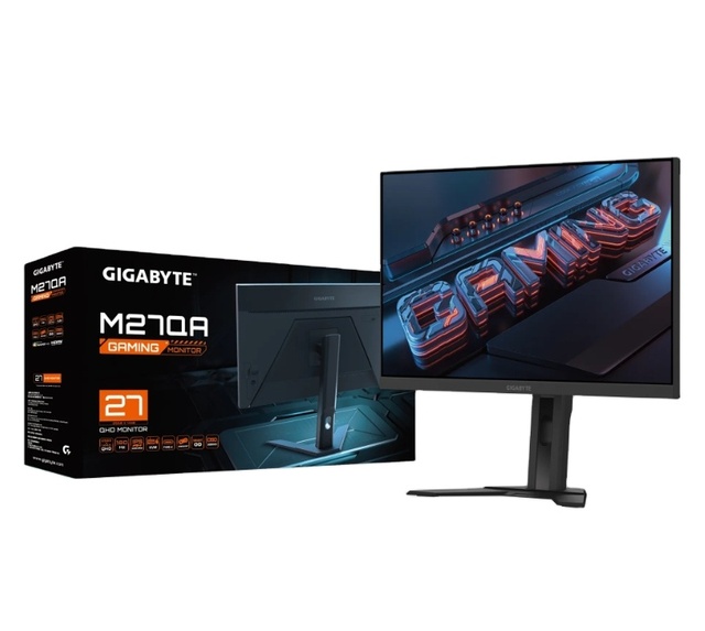 Original GIGABYTE Gaming Monitor M27QA 27inches IPS 2560x1440(QHD) 1ms 180Hz