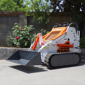 무료 배송 INFRONT YF380 YF480 360kg 400kg 중국산 스키드 스티어 어태치먼트 미니 크롤러 스키드 스티어 로더 트랙 포함 - Product Image 2