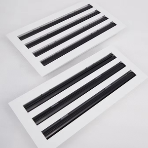Thiết Kế Hiện Đại Ngoài Trời Nhôm Khe Cắm Tuyến Tính Khuếch Tán Không Khí Hệ Thống Hvac Thông Gió Đăng Ký & Lưới Tản Nhiệt Điều Hòa Không Khí Vent Bìa - Product Image 1