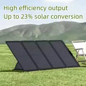ECOflow <span class=keywords><strong>Panneau</strong></span> solaire 400W 220W 160W <span class=keywords><strong>panneau</strong></span> photovoltaïque ménage extérieur camping pliant portable charge générateur solaire - Product Image 6