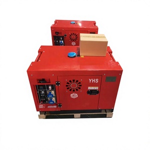 เครื่องกำเนิดไฟฟ้า 5KVA 10KVA 12KVA 50HZ 60HZ พร้อมสวิตช์แบบแห้งสำหรับโซลาร์เซลล์ 15KW 10KW YHS แบบเงียบ - Product Image 3