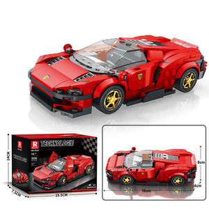 DAYTONA SP3 STATIC EDITION-Blocs de construction de voiture de sport électrique pour enfants et adultes, 306 pièces, - Product Image 2