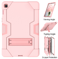 Simr pour Samsung Galaxy Tab a S5E 10. Étui de protection robuste pour tablette Samsung avec béquille pliable, modèle T307 T725, 2020