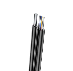 Tre fili di acciaio FTTH in fibra ottica con acciaio Messenger da esterno a interno con giacca d 2.0*5.0mm LSZH