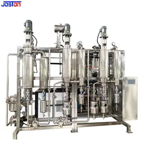 JOSTON acero inoxidable que hace la película Evaporador de vacío de ruta corta Máquina de destilación molecular
