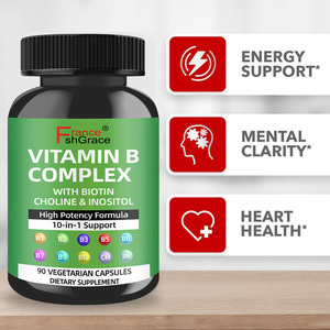 Fabricant de compléments alimentaires en vitamine B complexe en gros avec inositol pour le soutien énergétique, 90 capsules de vitamine B - Product Image 4