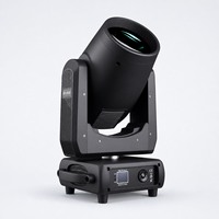 Projecteur Beam Moving Head 380W avec Effet Anneau DMX512 TOP37 pour Éclairage Scénique DJ, Discothèque, Concert, Fête, Club, Mariage, Événement
