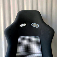 Sièges baquets de course légers en fibre de carbone avec motif pied-de-poule pour BMW M3 E30 E36 E46 E90 E92 E93 F30 F80 G20 G80