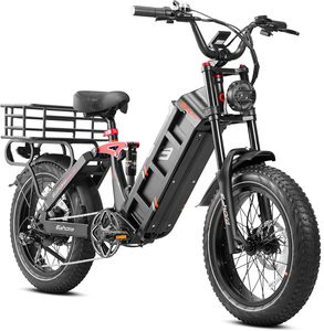 Bicicleta Eléctrica de Alta Velocidad Eahora Juliet 2 con Motor de 250W 72V y Frenos de Disco Hidráulicos para Adultos - Product Image 2