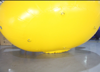 Piscine gonflable en forme de canard jaune, flotteur d'extérieur pour usage Commercial, 5M, nouveauté