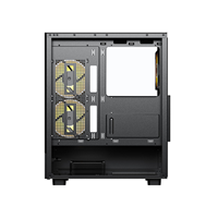 Offres Spéciales boîtier d'ordinateur usine bureau verre trempé boîtier de jeu PC Installation rapide ATX CPU boîtier de bureau PC