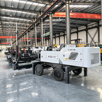 Machine à laser pour le nivellement du béton autopropulsée, niveleuse de sol au laser pour les travaux de pavage en entrepôt