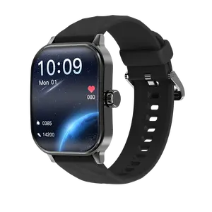 2024 Android BT Call Smartwatch Manufacturer 3D Curved 1.96 TFT Video Call Women Men Smart Watch