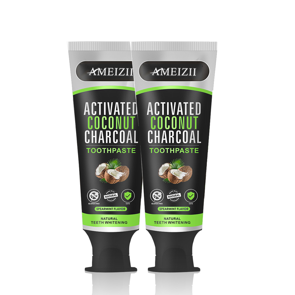 Пользовательские кокосовое масло отбеливающая зубная паста с бамбуковым древесным углем отбеливатель зубов blanqueamiento стоматологическую чистку для зубного камня макаронных изделий
