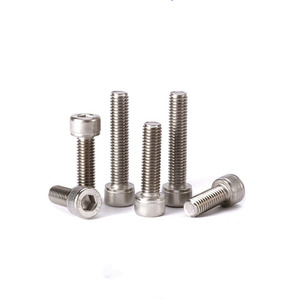 Stock d'usine 201 vis à tête cylindrique à six pans creux en acier inoxydable GB70.1 vis à tête plate à tête cylindrique M6 M8 M10 M12 - Product Image 5