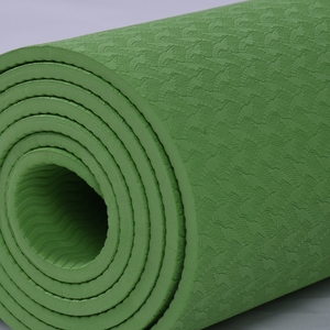 เสื่อโยคะแบบกำหนดเองจากโรงงาน ขายส่ง เสื่อโยคะออกกำลังกาย เป็นมิตรกับสิ่งแวดล้อม สีเดียว ชั้นเดียว กันลื่น ทำจากโฟม TPE - Product Image 3