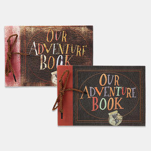 Album photo d'<span class=keywords><strong>aventure</strong></span>, carnet de souvenirs avec couverture rigide, papier artistique, reliure spirale, gaufrage, cadeau d'anniversaire pour les couples et les enfants - Product Image 1