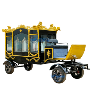 Nouveau modèle 2026 de cercueil mobile de luxe pour transport spécial, fabriqué sur mesure, type break, avec remorque et fonction cercueil. - Product Image 3