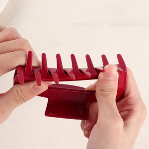 Nuage Griffe Clips Doux Flexible <span class=keywords><strong>Cheveux</strong></span> Griffe Silicone Pince À <span class=keywords><strong>Cheveux</strong></span> pour Femmes Grandes Barrettes Antidérapantes pour Mince Épais <span class=keywords><strong>Cheveux</strong></span> Bouclés - Product Image 2