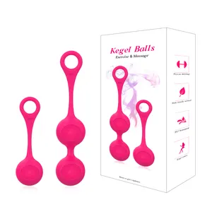 Kegel Balls peso esercizio per le donne controllo della vescica e esercizi per il pavimento pelvico rassodamento MELO Silicone Ben Wa Balls pelvico Weig