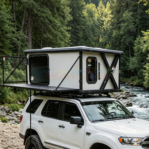 Carpa de techo eléctrica X Hinge con apertura lateral, protección UV, carcasa rígida, montaje rápido, para camping, compatible con 4x4 - Product Image 6