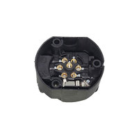 Autokins TS02A 7/7 + 1 prise de noyau boîtier en plastique 7 broches prise de remorque avec interrupteur de coupure de joint étanche pour remorque