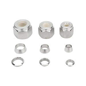 Capuchon de compression de type P SUS316L 3000 psi pour l'étanchéité des extrémités de tuyaux, usage industriel - Product Image 5