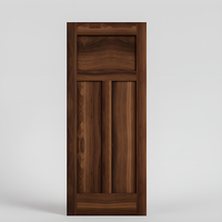 Porte intérieure moderne préfinie à âme pleine style Shaker, insonorisée, en bois, avec panneau MDF pour appartement