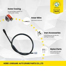 Cable <span class=keywords><strong>de</strong></span> Velocímetro para Motocicleta <span class=keywords><strong>de</strong></span> Alto Rendimiento CRUBEST para CG125 - Product Image 3