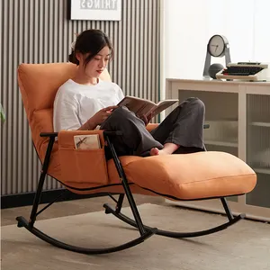 Роскошный кожаный диван из микрофибры, Скандинавское кресло-качалка, современный домашний диван, секционный набор, мебель, диваны для гостиной