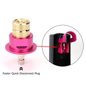 Cylindre à connexion rapide <span class=keywords><strong>Soda</strong></span> <span class=keywords><strong>Stream</strong></span> Terra DUO <span class=keywords><strong>Art</strong></span> vers adaptateur de réservoir de Co2 externe Kit de tuyau de 50 pouces avec vanne à connexion rapide - Product Image 5