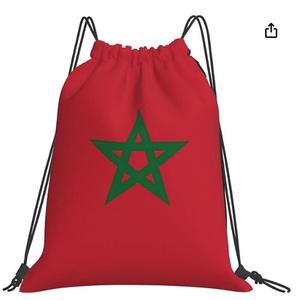 Sac à dos à cordon réglable pour le sport et la gym, motif drapeau national, collection 2026, pour femmes et hommes – Vente chaude - Product Image 2