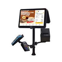 Sistema de Punto de Venta (TPV) ZHONGJI A2P Multi-OS con Bluetooth, NFC, Wi-Fi 6, Impresora Térmica, Escáner de Códigos QR para Supermercados