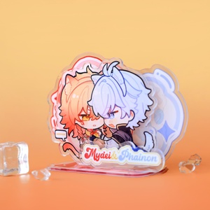 OEM ODM Présentoir en acrylique Phainon Mydei, Figurine Anime Honkai Star Rail, Décoration <span class=keywords><strong>de</strong></span> bureau, Cadeau mignon pour couple, Article <span class=keywords><strong>de</strong></span> collection - Product Image 2