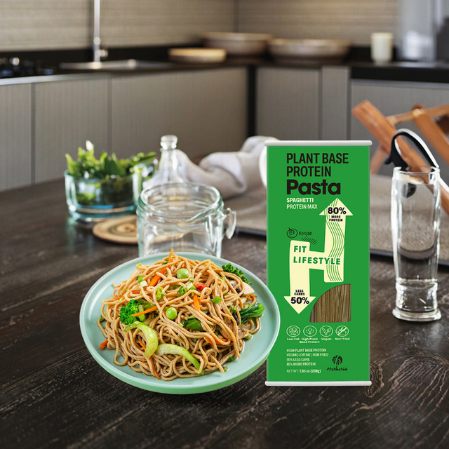 Keto Friendly Healthy High Protein Pea Spaghetti Pasta Noodles Sugar-Free Low Carb Box