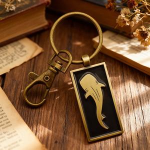 Llaveros de Metal Personalizados con Logotipo de Dibujos Animados, Forma de Animal, Grabado de Logotipo, Llaveros de Metal en Blanco para Artículos Promocionales - Product Image 3