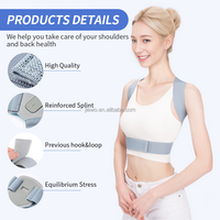 Ceinture de correction de posture respirante pour adultes EM/ODM, néoprène confortable, correcteurs de posture dorsale invisibles et réglables