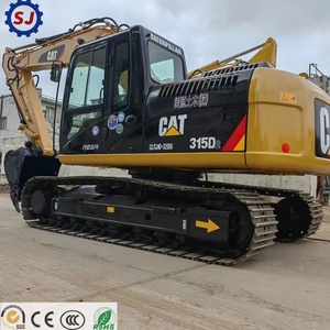 Excavadora de cadenas CAT 315D2 usada, maquinaria de construcción de 22 toneladas con motor de pocas horas de trabajo. - Product Image 1
