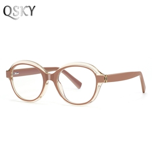 2025 moda nuovo arrivo donne di alta qualità Anti luce blu <span class=keywords><strong>occhiali</strong></span> <span class=keywords><strong>da</strong></span> <span class=keywords><strong>vista</strong></span> montatura <span class=keywords><strong>con</strong></span> miopia TR90 ovali <span class=keywords><strong>da</strong></span> <span class=keywords><strong>donna</strong></span> <span class=keywords><strong>occhiali</strong></span> - Product Image 2