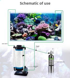 Réacteur de calcium d'aquarium en plastique réglable WEIPRO avec <span class=keywords><strong>pompe</strong></span> à eau pour aquarium de corail d'eau salée et réservoir de récif - Product Image 4