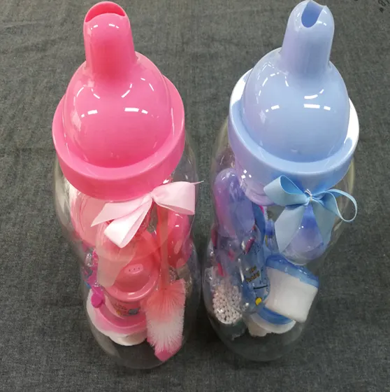 Garrafa de alimentação de bebê, grande garrafa, pc, banco de bebê