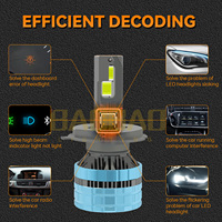 Kit de conversion de phares LED BB2191 S22 H7 H11 H4 Lumière blanche constante Économie d'énergie Sortie stable Feux de croisement et de route Vente chaude