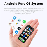 Versión Global S17 Air Pro Mini, Teléfono Inteligente Android 4G, Doble SIM, 3+64G, Mini Teléfono Inteligente Ligero con Reconocimiento Facial