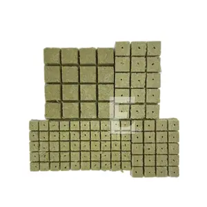 Mineral Seeding Wool Vegetable Germination Cube Hydroponic System Growing Blocks