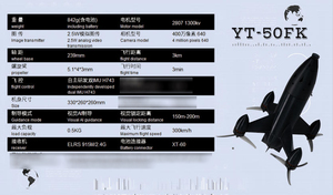 โดรนแข่ง FPV ความเร็วสูง 350 กม./ชม. ระบบป้องกันตัวเอง ระยะไกล 10 กม. รับน้ำหนัก 1 กก. ติดตามเป้าหมายด้วย AI โดรน FPV คาร์บอนไฟเบอร์ - Product Image 4