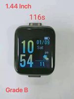 Reloj Inteligente Deportivo Zoskala 2026, Pantalla IPS de 1.44 Pulgadas, Contesta Llamadas, Carcasa de Plástico, Pantalla Táctil, Alarma, Correa de Goma