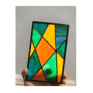 Kính màu chất lượng cao, có thể tùy chỉnh với nhiều mẫu khác nhau, phù hợp với cửa sổ nhà thờ, trung tâm văn hóa, vv - Product Image 3