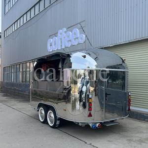 Camión de Comida Rápida Móvil, Remolque de Comida, Camioneta de Café, Bar de Cerveza, Comida para Refrigerios, Acero Inoxidable Multifuncional para Europa - Product Image 4