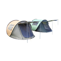 Tentes Offres Spéciales extérieur imperméable 210D Oxford tissu Pop Up tente famille ombre dôme plage Camping tente
